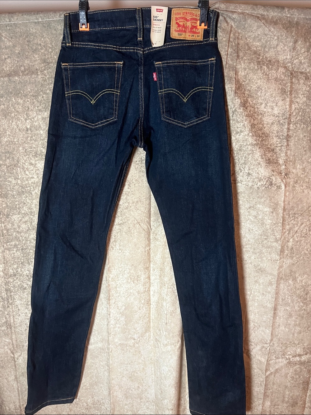 Levi's 510 Skinny Jeans - Dark Blue - Picture 2 of 3